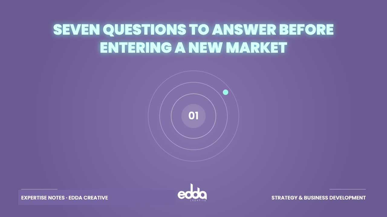 Seven Questions to Answer Before Entering a New Market